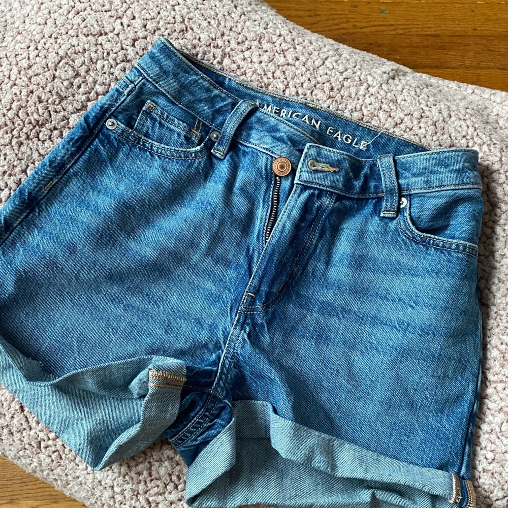 High waisted shorts